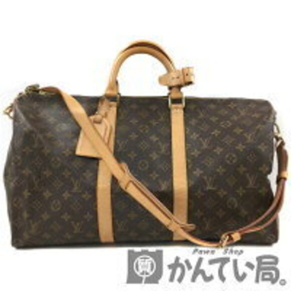 Louis Vuitton Monogram Keep All Bandouliere 50 Boston Bag M41416 LOUIS VUITTON Keepall Bandouliere Monogram Boston Bag